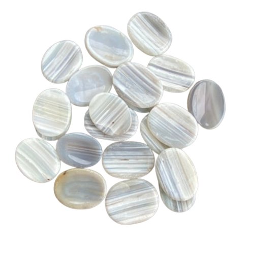 Banded Agate Worry Stone - East Meets West USA