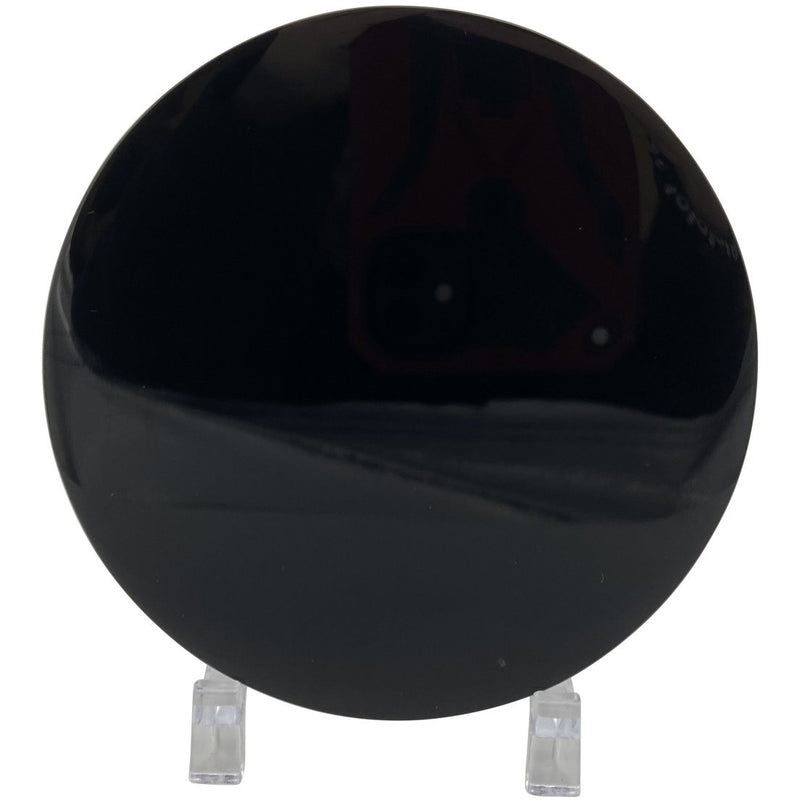 Black Obsidian Scrying Mirror - East Meets West USA