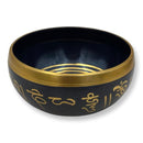 Black Sanskirt Singing Bowl - East Meets West USA