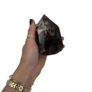 Black Smoky Quartz Point - East Meets West USA