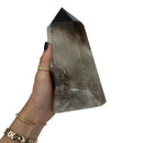 Black Smoky Quartz Point - East Meets West USA