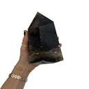 Black Smoky Quartz Point - East Meets West USA
