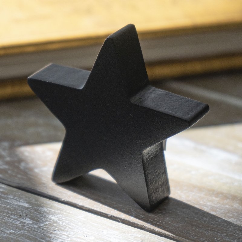 Black Star Spell Candle Holder - East Meets West USA