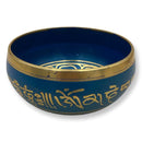Blue Sanskirt Singing Bowl - East Meets West USA