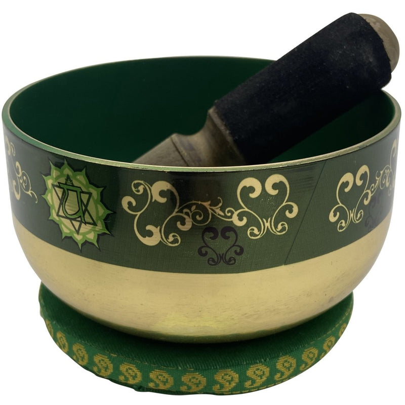 Boxed Heart Chakra Singing Bowl - East Meets West USA