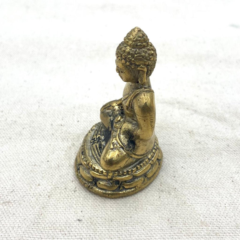 Brass Buddha Figurine - East Meets West USA