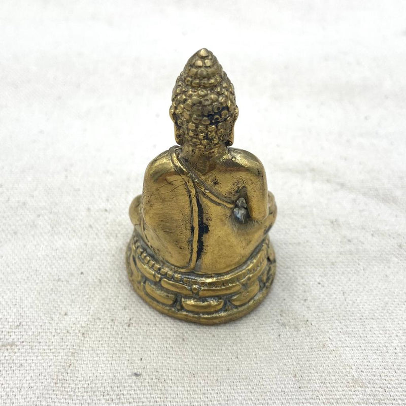 Brass Buddha Figurine - East Meets West USA