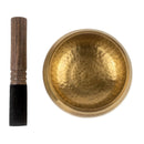 Brass Hand Beaten Singing Bowl - East Meets West USA