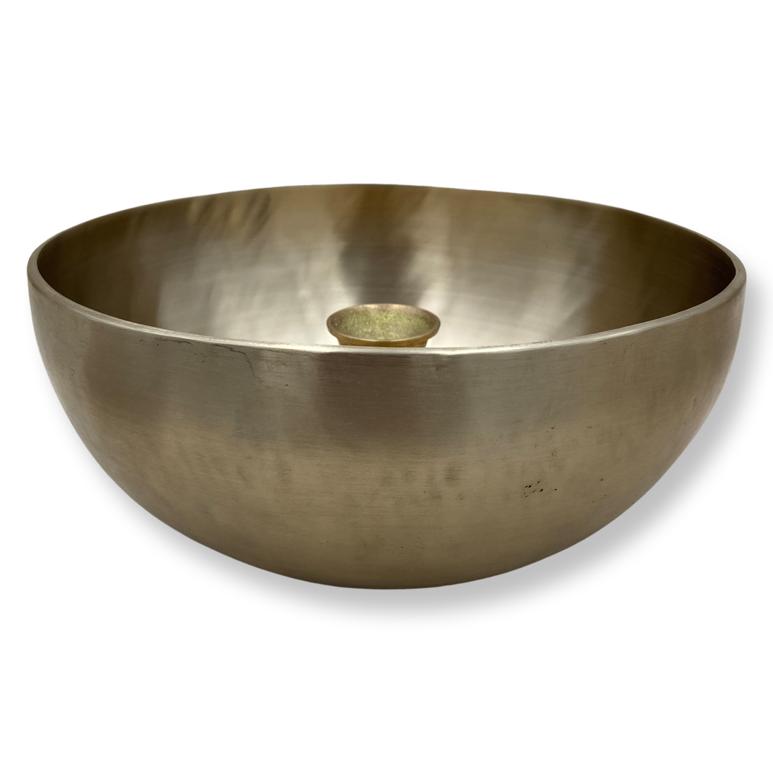 Brass Therapeutic Singing Bowl w/ Handle - East Meets West USA