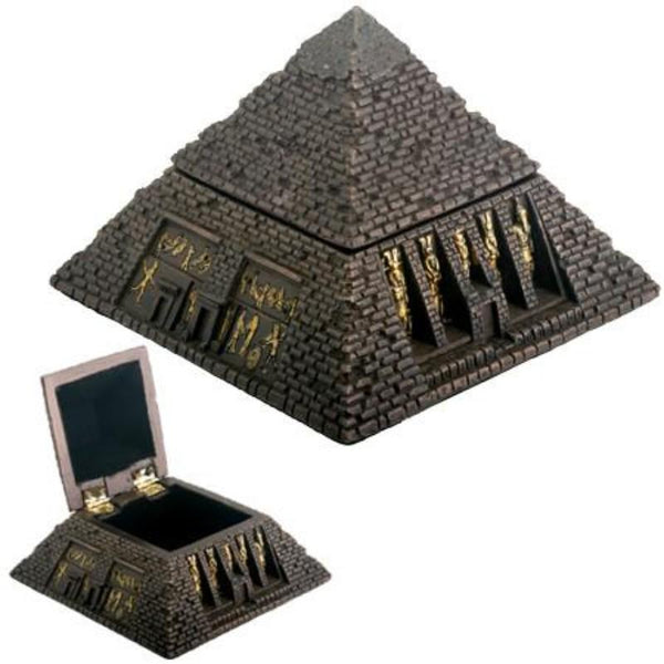 Bronze Pyramid Trinket Box - East Meets West USA