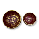 Burgundy Sanskirt Singing Bowl - East Meets West USA