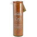 Chakra Glass Pillar Candle - East Meets West USA