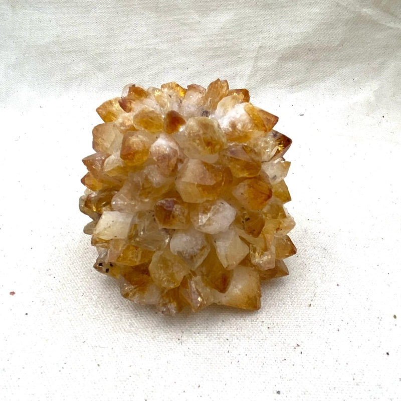 Citrine Cluster Candle Holder - East Meets West USA