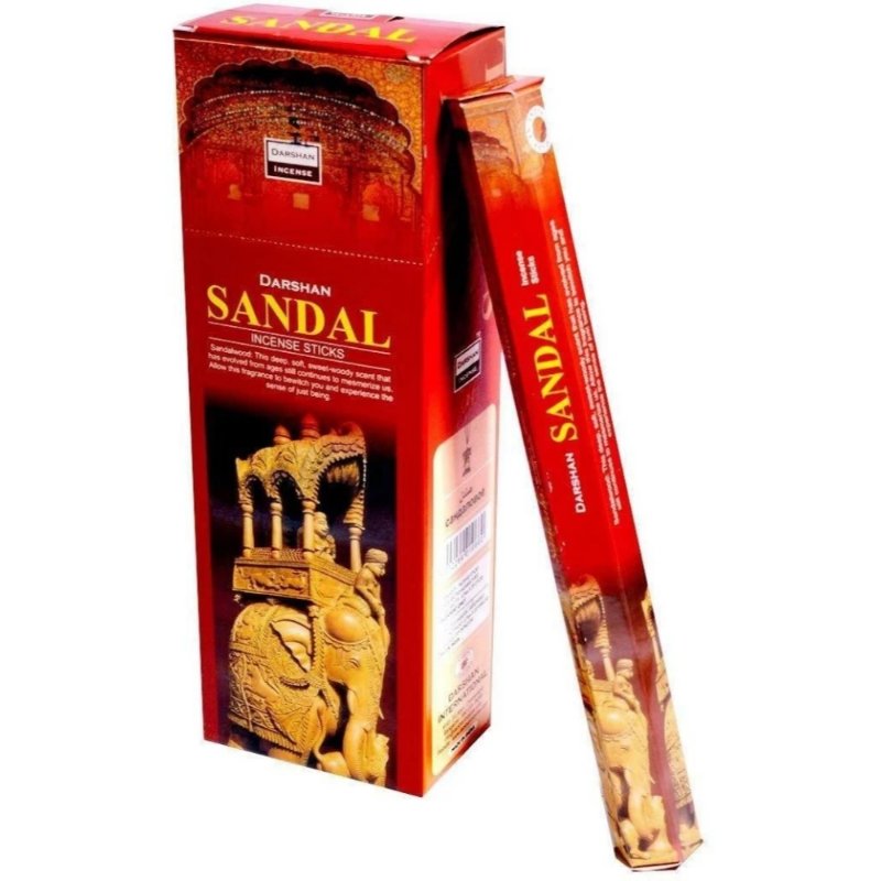 Darshan Sandalwood Incense Sticks - East Meets West USA