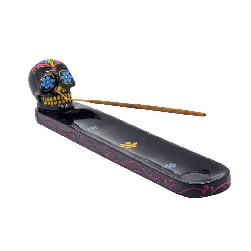 Day Of The Dead Incense Burner - East Meets West USA
