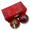 Dragon Baoding Meditation Balls in Red Box