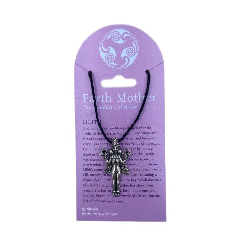 Earth Mother Lilith Pewter Necklace - East Meets West USA