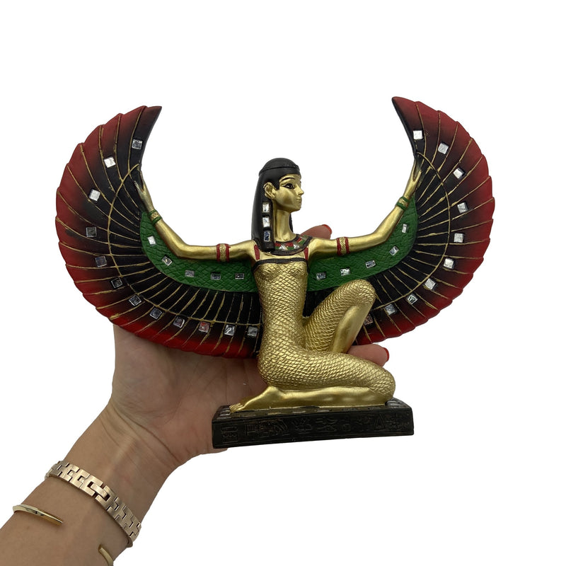 Egyptian Isis Goddess Figurine - East Meets West USA