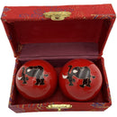 Elephant Baoding Therapy Meditation Balls for Stress in Red Box