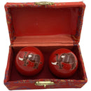 Red Elephant Baoding Therapy Meditation Balls for Stress