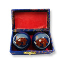 Elephant Baoding Therapy Meditation Balls for Stress in Blue Box