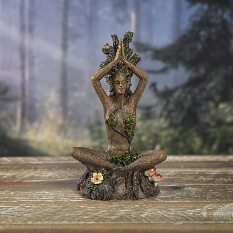 Enhancted Tree Goddess Lotus Pose - East Meets West USA