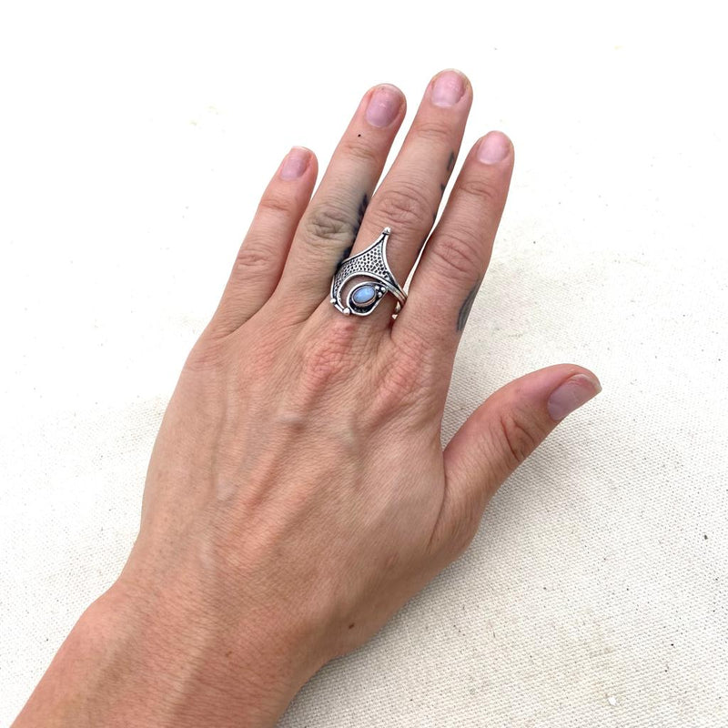 Fairy Moonstone Ring - East Meets West USA