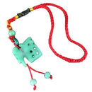 Feng Shui Hand Carved Jade Luck Charm - East Meets West USA