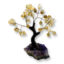 Feng Shui Polished Citrine Crystal Tree - East Meets West USA