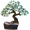 Feng Shui Polished Green Aventurine Crystal Tree - East Meets West USA
