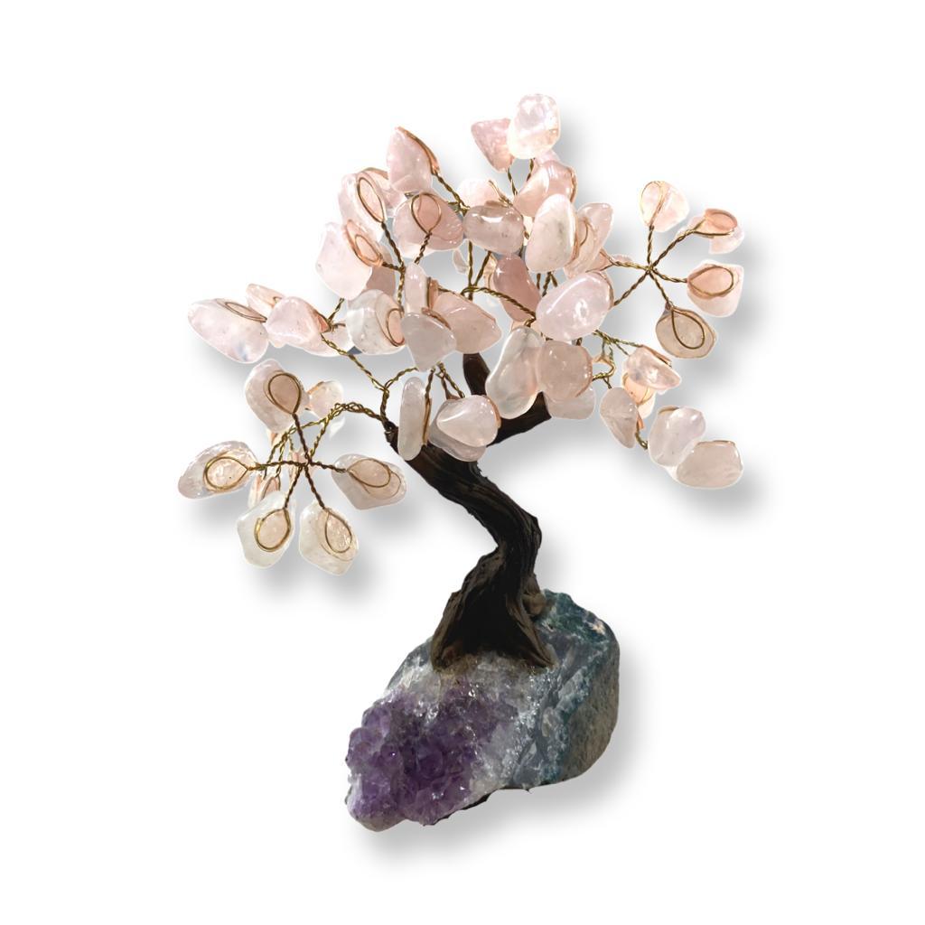 Polished Rose Quartz Crystal Tree | East Meets West USA