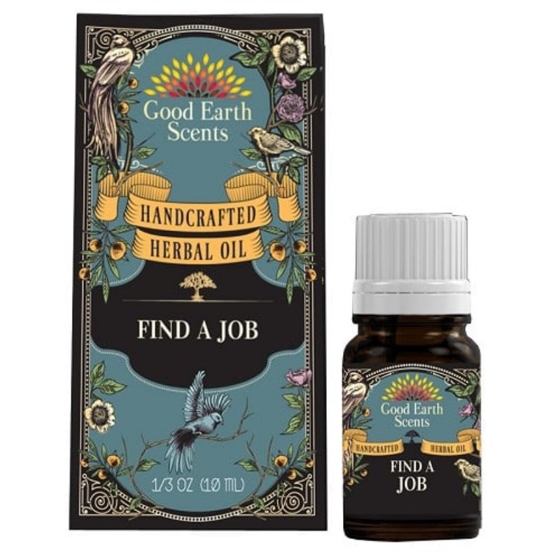 Find A Job Handcrafted Herbal Oil - East Meets West USA