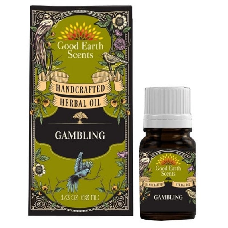 Gambling Handcrafted Herbal Oil - East Meets West USA