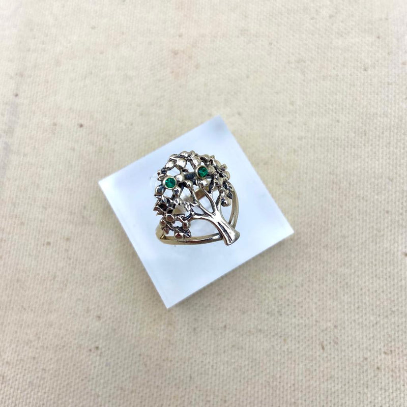 Gemstone Tree Ring - East Meets West USA
