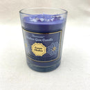 Glass Chakra Candle w/ Crystal Chips - East Meets West USA