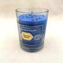 Glass Chakra Candle w/ Crystal Chips - East Meets West USA