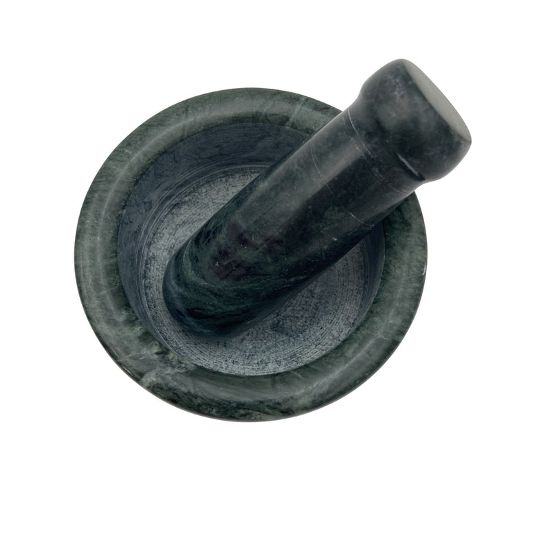 Green Marble Mortar and Pestle - East Meets West USA