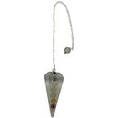 Healing Crystal Pendulum w/ 7 Chakra Stones - East Meets West USA