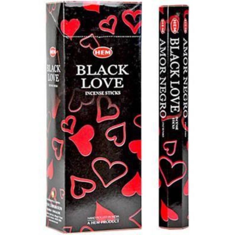 HEM Black Love Incense Sticks - East Meets West USA