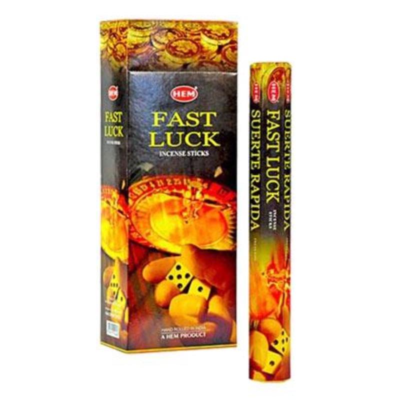 HEM Fast Luck Incense Sticks - East Meets West USA