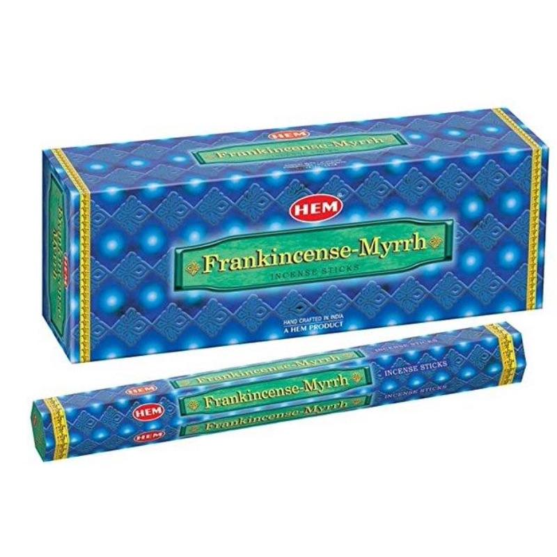 HEM Frankincense and Myrrh Incense Sticks - East Meets West USA