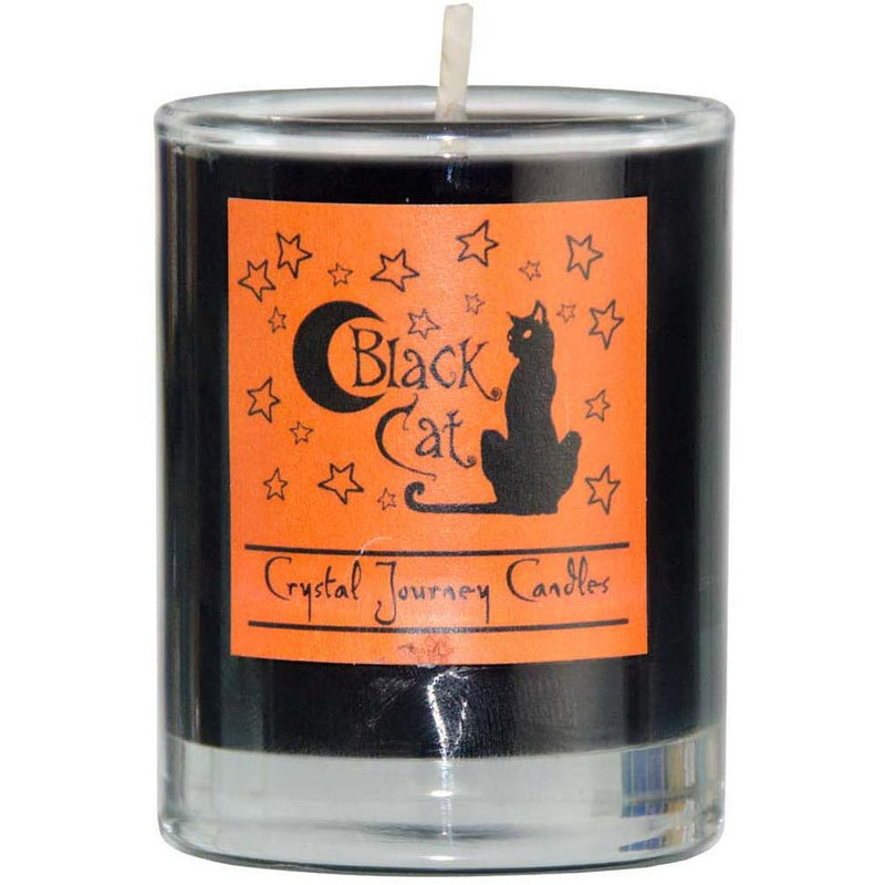 Herbal Magic Votive: Black Cat Protection - East Meets West USA