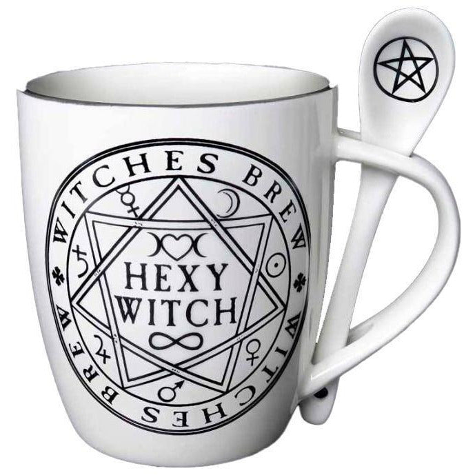 Hexy Witch Mug & Spoon - East Meets West USA