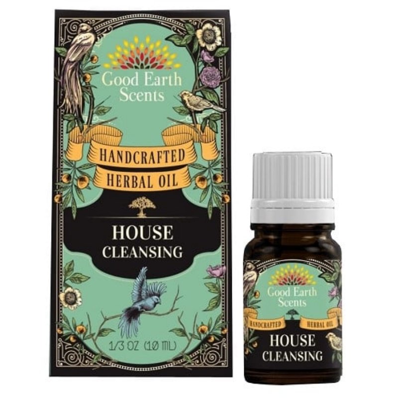 House Cleansing Handcrafted Herbal Oil - East Meets West USA