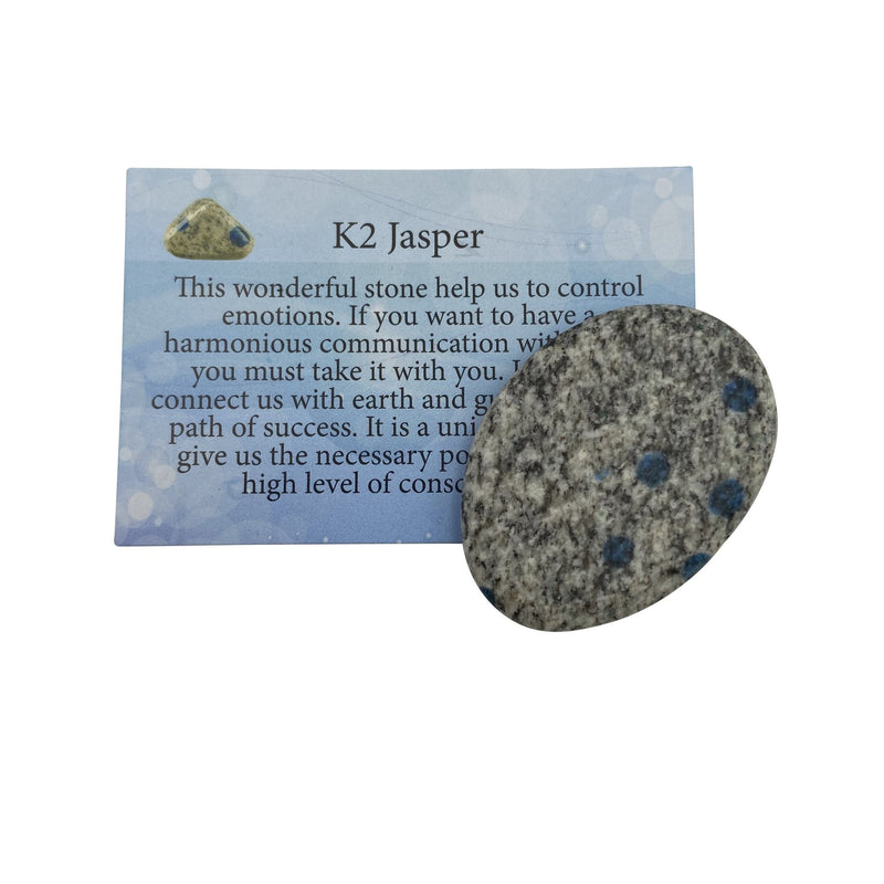 K2 Jasper Information Card - East Meets West USA