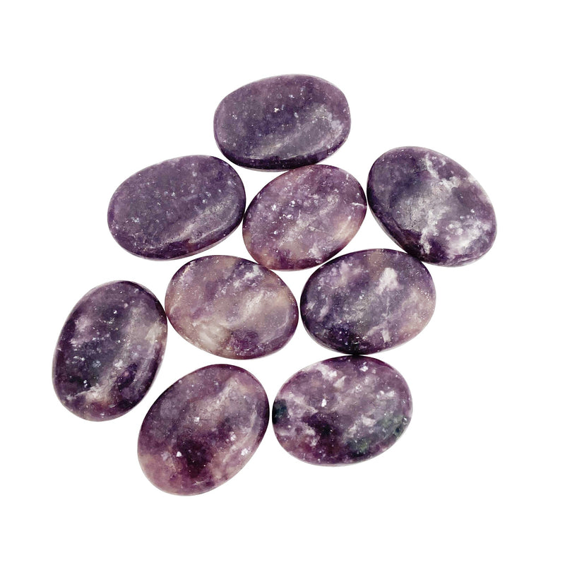 Lepidolite Worry Stone - East Meets West USA