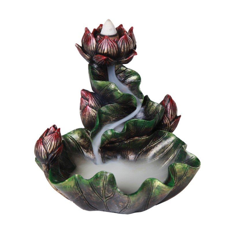 Lotus Backflow Incense Tower - East Meets West USA