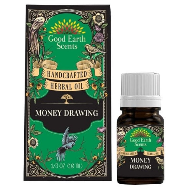 Money Drawing Handcrafted Herbal Oil - East Meets West USA