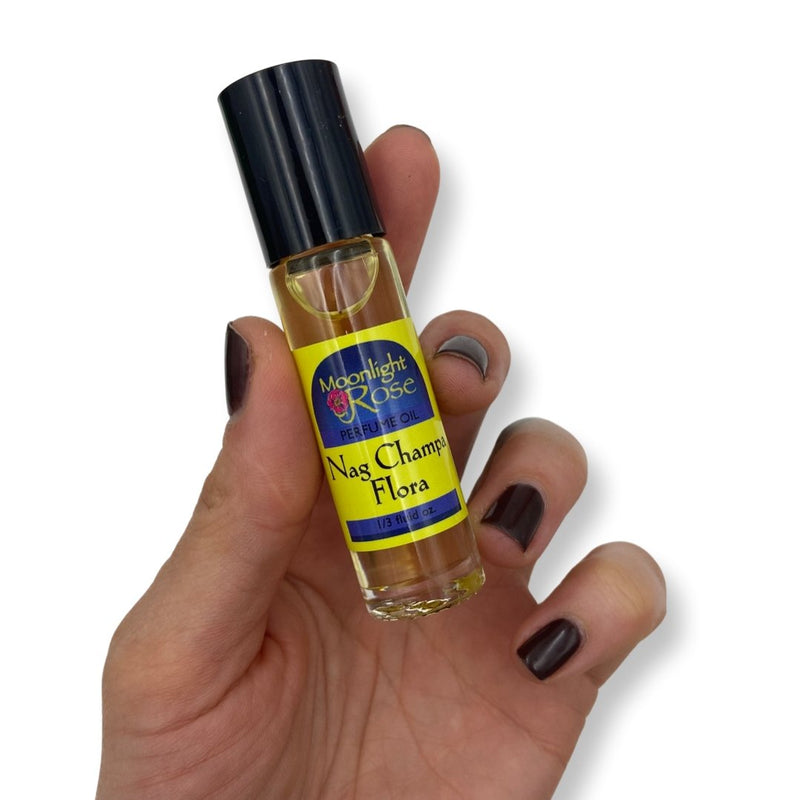 Nag Champa Flora Roll On Perfume Oil - East Meets West USA