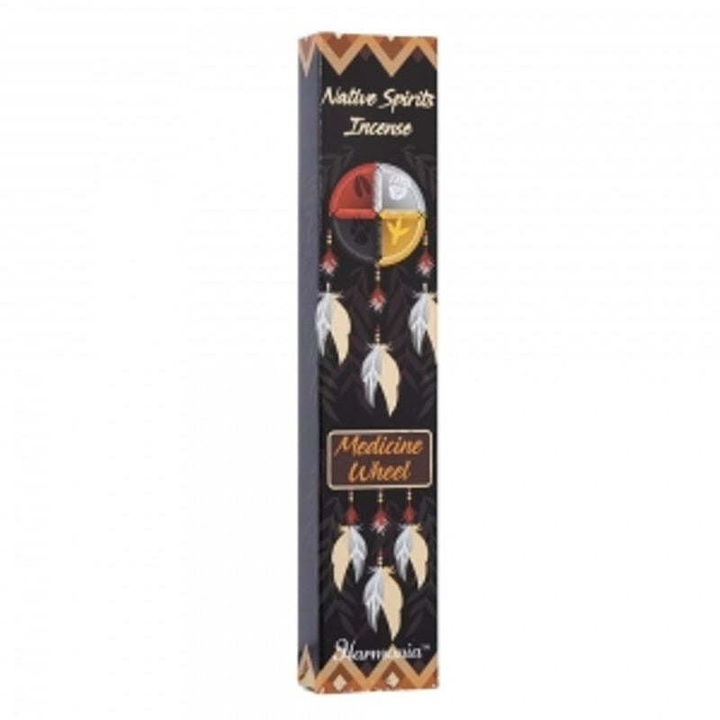 Native Spirits Medicine Wheel Incense Sticks - East Meets West USA